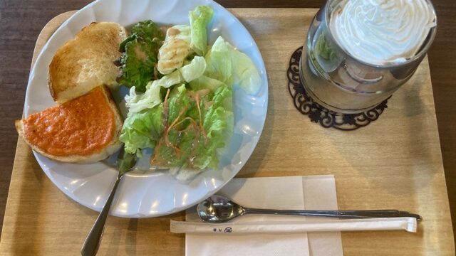 まんじゅどーむの選べるモーニング
